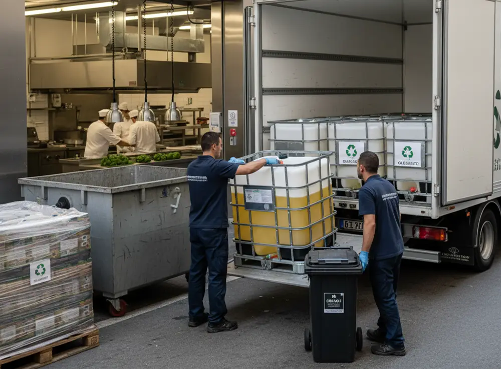 saneco multiservice smaltiento rifiuti ristoranti oli esausti